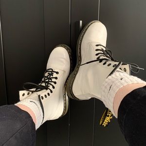 White Doc Martens